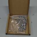 1/4-20 x 1 (30 pcs) Phillips Oval Head Machine Screws, 304 Stainless Steel 18-8, Raised Countersunk Head Screws for TV Mount