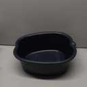 AXLOFO Foot Soaking Bath Basin, Large Plastic Foot Soaking Tub, Foot Massage Foot Bath Bucket, Great for Getting The Dead/Old Skin Off Your Feet (black basin)