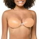 Niidor Sticky Bra Adhesive Backless Strapless Bra Creme