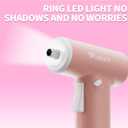 Pink Cordless Electric Screwdriver Set, 3.6V USB Rechargeable Small Electric Drill With 26pcs Driver Bit Set Flexible Shaft LED Light For Women Automatic Mini Pink Drill Set