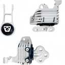 3 Pcs Engine Motor Mount Kit Compatible with Cherokee 2014-2019 2.4L & Chrysler 200 2015-2017 2.4L, Replacement for 3378 3380 3308, Steel & Aluminum, Chassis Mount