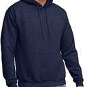 Hanes EcoSmart Hoodie, Midweight Fleece, Pullover Hooded Sweatshirt for Men Size XL