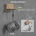 Double Sided Tape Heavy Duty Removable 9.85FT, Extra Large Nano Transparent Adhesive Tape, Clear Mounting Tape, Adhesive Strips for Picture Hanging, Wall, Poster, Carpet