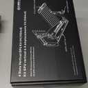 Lian Li ATX PC Case 4 Slots Vertical GPU Kit (VG4v4) - Premium Gen 5 Riser Cable PCI-E 5.0 x16-200mm, PCIe 3.0/4.0 Compatible, Adjustable Position - Fits Most PC Cases (VG4v4 Black)