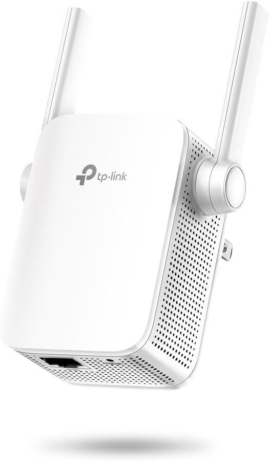 TP-Link N300 WiFi Extender(TL-WA855RE)-Covers Up to 800 Sq.ft, WiFi Range Extender Supports up to 300Mbps Speed, Wireless Signal Booster and Access Point for Home, Single Band 2.4Ghz Only, Black