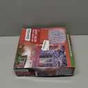 33FT Christmas Candy Cane Rope Lights, Waterproof 396 LEDs Candy Cane Outdoor Christmas Decorations, Red White and Green Christmas Lights for Garden, Yard, Party, Holiday Xmas Decor Indoor and Outdoor