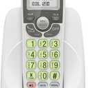 VTech Cordless Phone with DECT 6.0, Full-Duplex Speakerphone, Lighted Display, Backlit Keypad, Caller ID/Call Waiting, Volume Control, Hearing Aid Compatible, Wall Mount | VG131 (White)