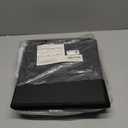 StorageWorks Black Storage Cubes, 11-inch Leather Bins with Handle, Cube Organizer Baskets for Shelves and Closet, Collapsible Storage Bins, 4-Pack