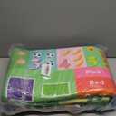 BATATADOCE Alphabet Rug for Classroom - ABC Rugs for Kids Playroom Educational Rug for Learning Alphabet,Numbers,Colors,Season and Animal Words Kids Play Mat for Classroom Bedroom,Green,4x6 Feet