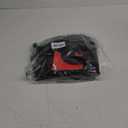 Helteko Backseat Car Organizer, Kick Mats Back Seat Protector with Touch Screen Tablet Holder, Back Seat Organizer for Kids, Travel Accessories with 9 Storage Pockets 2 Pack, Black