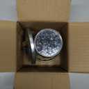 aoukoslt Silver Mini Galvanized Can with Lid, Metal Buckets with Lids, Wastebasket  Can, Metal Rubbish Bin, Tabletop Can, Flower Pot Pen Holde , Waste Receptacles and Liners