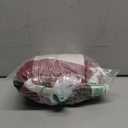 MIULEE Pack of 2 Christmas Classic Farmhouse Buffalo Check Plaids Linen Soft Soild Decorative Square Porch Throw Pillow Covers Home Decor Cushion Case for Sofa Bedroom 18x18 Inch, White and Red