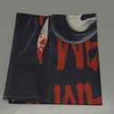 Halloween Horror Classic Movie Table Runner, Scream Grim Reaper Kitchen Dining Table Decoration, Scary Burlap Indoor Outdoor Home Decor Party Supply 13 x 60 Inches