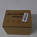 Koville Marble Butter Keeper White Handmade French Butter Holder For Kitchen Counter Decor, Stone Butter Dish Butter Container & Crock for Kitchen, Handmade Butter Crock For Spreadable Butter Ideal