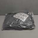 TAOCOCO Recliner Sofa Slipcover, 3 Pieces Polyester Fabric Stretch Sofa Covers for 3 Seat Reclining Couch, Soft Washable Furniture Protector with Pockets (3 Seat, Dark Gray)