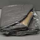 2-Pack Leather Front Car Seat Covers - Bottom Car Seat Covers Fully Wrapped, Non-Slip and Waterproof, Fits Most Vehicles Gray