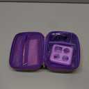 MGZNMTY Travel Storage Case and Thicken Silicone Cover Compatible with Yoto Mini Player - Kids Audio & Music Player and Card Holder for Yoto Card Hold Up to 10 Cards (Purple)