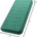 QPAU Twin Size Air Mattress Camping Pad  9 Thick R810 Insulated Inflatable Mattress with Foam Comfort & Foot Pump, Twin Air Mattress for Camping, Road Trips, and Home Guests (Single)