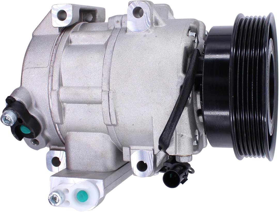ApplianPar AC Compressor with Clutch Assembly for Hyundai Veloster 2014-2017, Accent 2012-2017, Kia Rio 2013-2015
