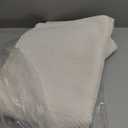 LEEVAN Washable Area Rug 4x6, Hand-Woven Cotton Living Room Rug, White Braided Bedroom Rugs, Farmhouse Indoor/Outdoor Floor Carpet for Patio, Nursery, Office, Playroom, Dining Room (Cream)