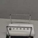 CERROPI Newton Cradle Balance Balls, 7 Ball Newton Pendulum, Classic Swing Ball, Desk Toy & Accessory, 11 inch, 65 Sec Swingtime