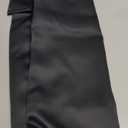 Vatge Classroom Door Window Cover - Small Door Curtain for Narrow Windows, Easy Installation Blackout Frontdoor Curtains, 1 Panel, W12 x L40, Black