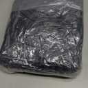 Lotus Karen Faux Fur Throw Blanket Black - Big Bubble Rabbit Fluff Blanket for Couch, Small Fluffy Fuzzy Cozy Blanket, Thick Furry Plush Shaggy Blankets, 50x60 Inches