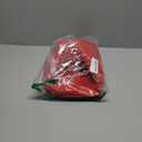 Woven Basket with Gift Bags and Ribbons, 14"X 10" X 6" Gift Storage Organizer Bin Shelf Shelves Cotton Rope Basket for Nursery, Pet Toys (Red)