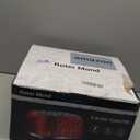 4 Slice Toaster Roter Mond Retro Stainless Steel with Bagel Defrost Cancel Function, 6 Browning Settings, Extre Wide Slot and Removable Crumb Tray, Cream, ST033