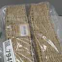 StorageWorks Large Seagrass Tray for Bathroom, Seagrass Storage Baskets for Shelves, Handwoven Natural Wicker Baskets for Organizing, 2-Pack