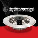 SinkShroom Revolutionary Clog-Free Sink Strainer Basket with Stopper, Stainless Steel