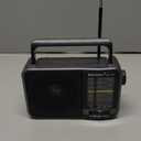 Portable AM/FM Transistor Radio with Loud Speaker, Battery or USB Powered - Compact Emergency Radio for Indoor, Outdoor, Travel & Storms (Model BJL-671)