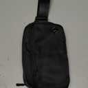 Fanny Pack Crossbody bags for Women Men, 2L Everywhere Belt Bag, Fashion Waist Packs, 5-Zipper Pockets Waist Bag with Adjustable Strap (Matte Black)