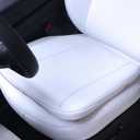 1 PackSeat Cushion for Tesla Model Y 3 S X Strong Support Hip Pain Relief for Driving Fits Most Car Seat Office Chair Home Use Washable Easy, White