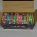 Mikulala 22Pcs Glow in the Dark Party Supplies for Kids/Adults, Flashing Light up Toys LED Bracelets Halloween Glow Sticks, Mardi Gras Party Favors Carnival Birthday Concert Gifts Accessory