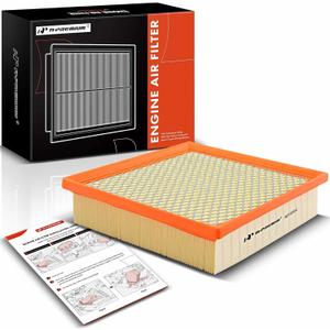 A-Premium Engine Air Filter Compatible with Toyota, Dodge, Jeep & Lexus Models - Camry, Highlander, Avalon, Sienna, Durango, Grand Cherokee, ES350, NX300, RX350 - Replace# 17801-0P050