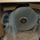 EAST OAK 50,000 BTU Patio Heater with Sand Box, Table Design, Double-Layer Stainless Steel Burner, Wheels, Triple Protection System, Outdoor Heater for Home and Residential, Polar Night (Black)