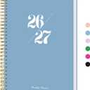 Monthly Planner 2026-2027, 2 Year Months Calendar Planner 2026-2027, Runs from January 2026 - Decembe 2027, 7" x 10", 24 Months, Perfect for School Office Home Planning - Baby Blue