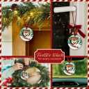 2 x Seagull Surfing Ornament 2025 - Animal Snow Surfing Ornament, Winter Holiday Decor - Bird Hanging Keepsake, Beach Themed Christmas Tree Decoration, Funny Xmas Gift Ideas for Seagull Lovers