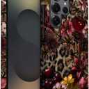 for Samsung Galaxy S24 Ultra Case | Lily Leopard Print Cherry | Slim Drop Protection Design