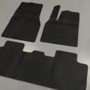 Floor Mats Compatible for New Tesla Model Y Juniper 2025 2026 TPE Floor Liner All Weather Car Interior Accessories (Black)