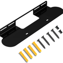 notiela Soundbar Mount for Sonos Beam Wall Mount Black - Heavy Duty Wall Bracket Mount for Sonos Beam Gen 1 & Gen 2 Mounting Bracket for Space Saving