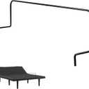 62004008 Across Mattress Retainer Bar Fit Tempur-Pedic Ergo King Size Base | 30 inches foot retainer bar for adjustable bed, mattress retainer bar model fits tempur-pedic ergo king size base, non-slip