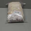 H.VERSAILTEX Velvet Stretch Couch Cushion Cover Plush Cushion Slipcover for Chair Loveseat Sofa Cushion Furniture Protector Seat Cushion Sofa Cover (2 Piece Medium Sofa Cushion Covers, Ivory)