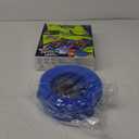 KETIEE Flex Tracks 16Ft for Kids: Flexible Race Car Ramp Track with 4 Small Racecars and 8 Suction Cups Compatible with Diecast 1/64th Cars, Rolls Up Portable Racetrack for Ages 3 & Up (Blue)