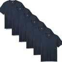 Amazon Essentials Men's Regular-Fit Short-Sleeve T-Shirt, Pack of 6 (M)