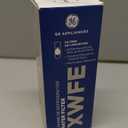 GE XWFE Refrigerator Water Filter, Genuine Replacement Filter, Certified to Reduce Lead, Microplastics, PFOA/PFOS, and 50+ Other Impurities, Compatible with GE Appliances Brands, Pack of 1