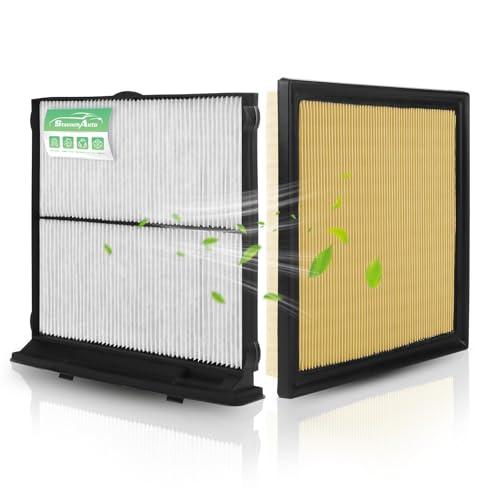 Engine & Cabin Air Filter Set for Subaru Forester 2.5L 2024 2023 2022 2021 2020 2019 Air filter for Car Replacement 72880-FL000 16546AA16A Automotive Accessories-2 Pack