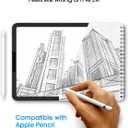 AmFilm 2-Pack PAPERed Glass Screen Protector compatible with iPad Pro 11, iPad Air 5/4 (2020/2022), Tempered Glass Screen Protector with a Paper-Matte Finish
