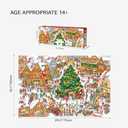 MOMOBOOK 101 SANTA CLAUSES 1000 Pcs Jigsaw Puzzle